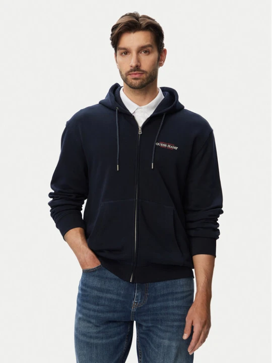 Foto del prodotto Guess Jeans Felpa M6RQ38 KCPR1 Blu scuro Regular Fit