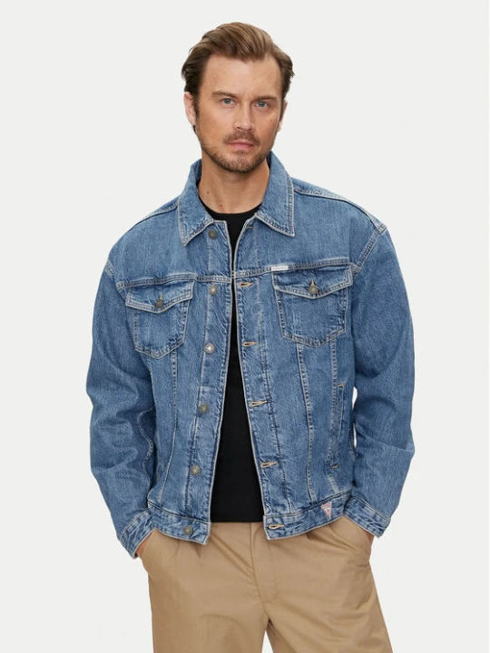Foto del prodotto Guess Jeans Giacca di jeans M4YN38 D5DO2 Blu Regular Fit