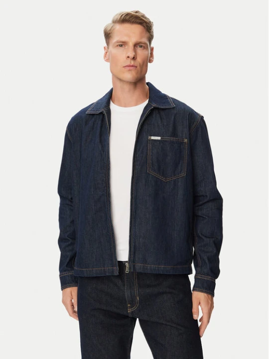 Foto del prodotto Guess Jeans Giacca di jeans M6YN01 D1316 Blu scuro Regular Fit