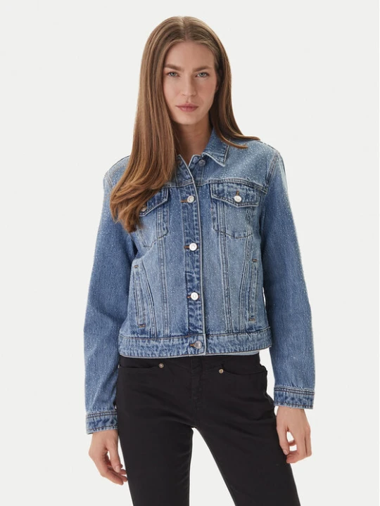 Foto del prodotto Guess Jeans Giacca di jeans W6GN14 D0971 Blu Regular Fit