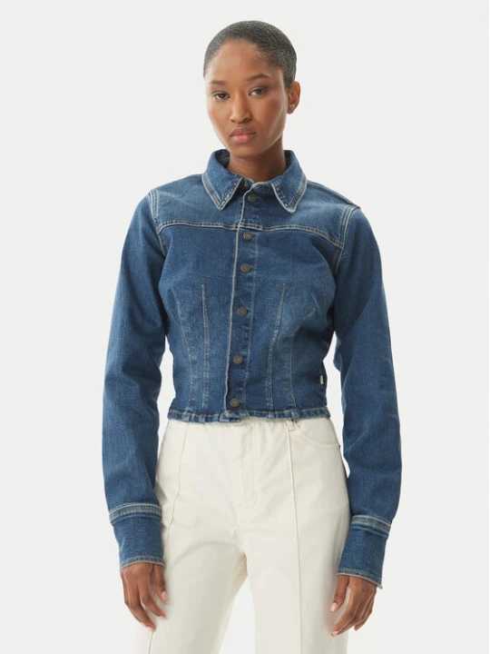 Foto del prodotto Guess Jeans Giacca di jeans W6RN84 D7251 Blu Classic Fit