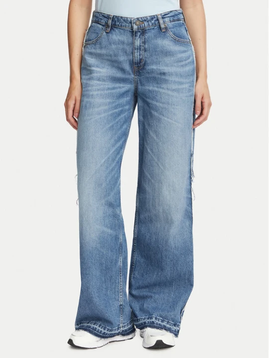 Foto del prodotto Guess Jeans Jeans W6BA18 D1795 Blu Wide Leg