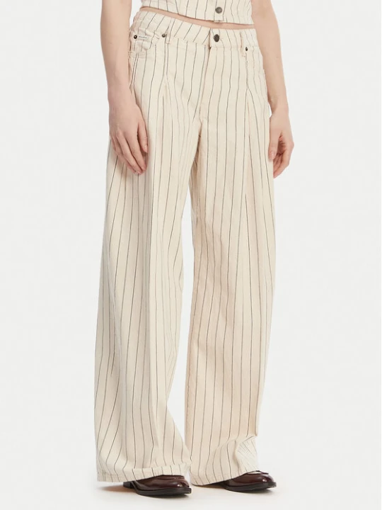 Foto del prodotto Guess Jeans Jeans W6GA2U D7961 Écru Wide Leg Crema