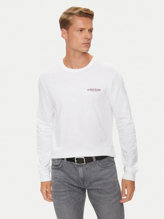 Foto del prodotto Guess Jeans Longsleeve M4YI54 K8HM0 Bianco Regular Fit