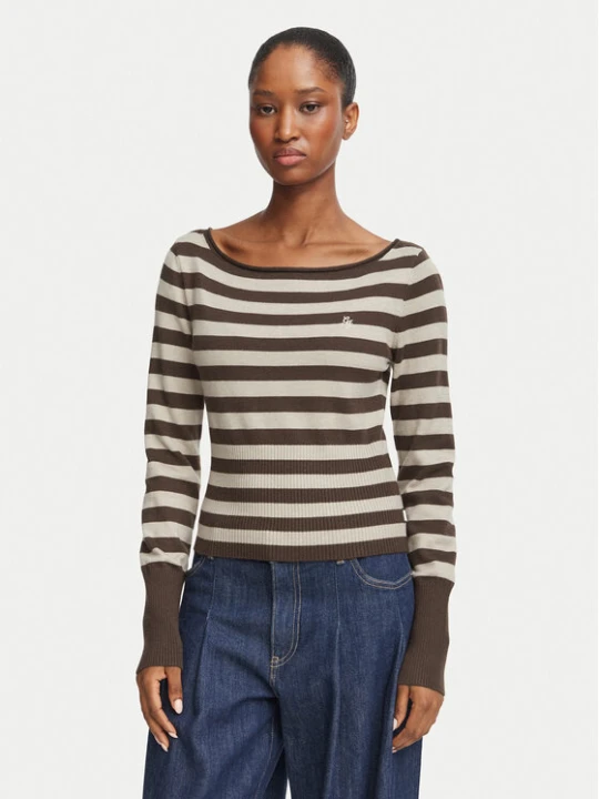 Foto del prodotto Guess Jeans Maglione W6BR66 Z1616 Marrone Regular Fit