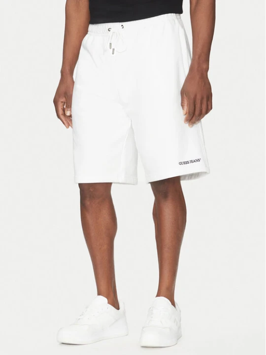 Foto del prodotto Guess Jeans Pantaloncini sportivi M5GD49 KCPR1 Bianco Regular Fit