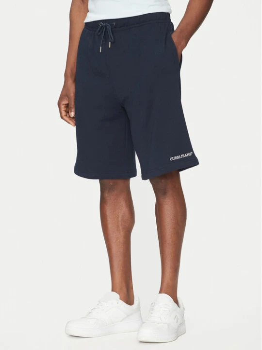 Foto del prodotto Guess Jeans Pantaloncini sportivi M5GD49 KCPR1 Blu scuro Regular Fit