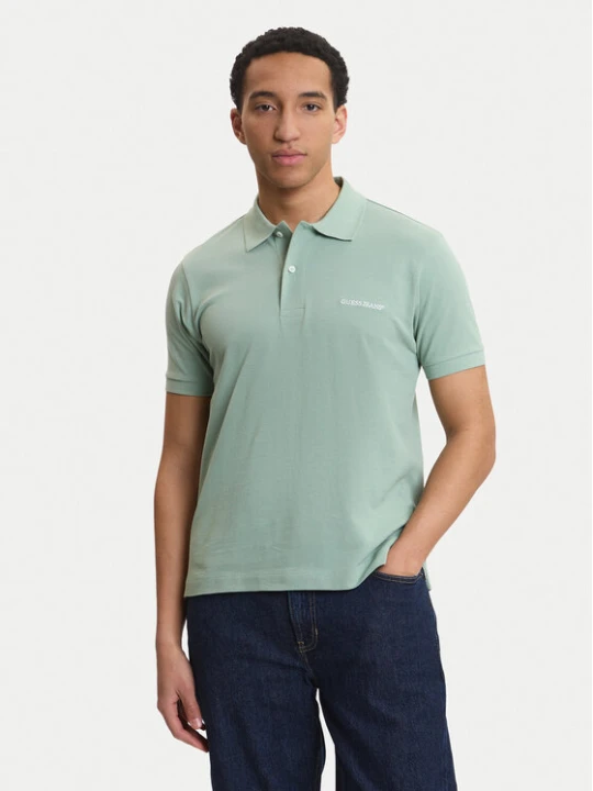 Foto del prodotto Guess Jeans Polo M4BP29 KCJV1 Verde Regular Fit