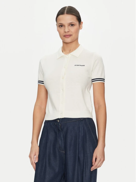 Foto del prodotto Guess Jeans Polo W5GR03 Z3HO2 Crema Regular Fit