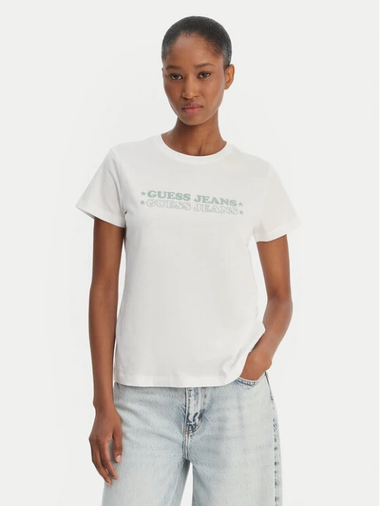 Foto del prodotto Guess Jeans T-shirt W6GIC5 K8HM0 Bianco Regular Fit