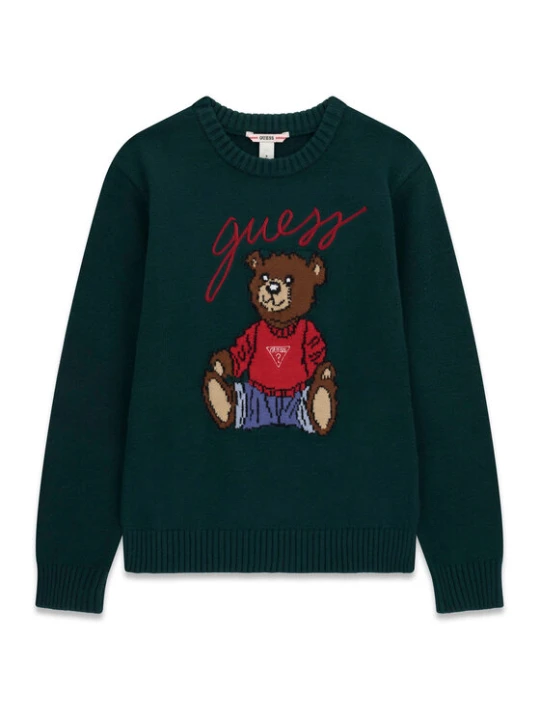 Foto del prodotto Guess Maglione H6BR01 Z1336 Verde scuro Regular Fit