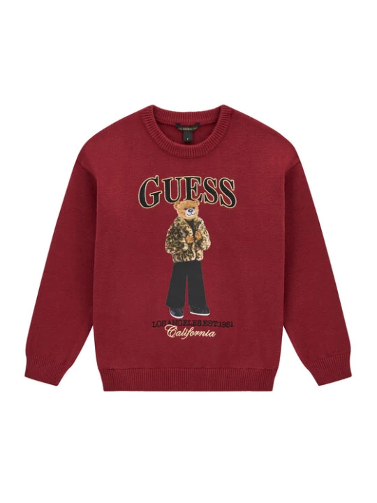Foto del prodotto Guess Maglione J6BR05 Z1339 Rosso Regular Fit
