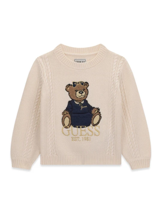 Foto del prodotto Guess Maglione K6BR07 Z1285 Crema Regular Fit