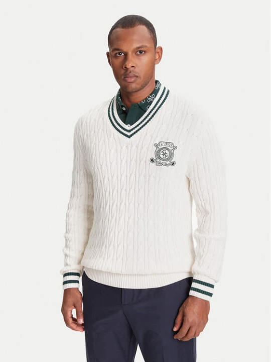 Foto del prodotto Guess Maglione M5YR12 Z30W1 Écru Regular Fit Crema
