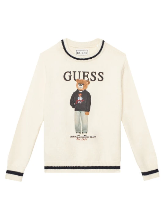 Foto del prodotto Guess Maglione N6YR06 Z0903 Crema Regular Fit
