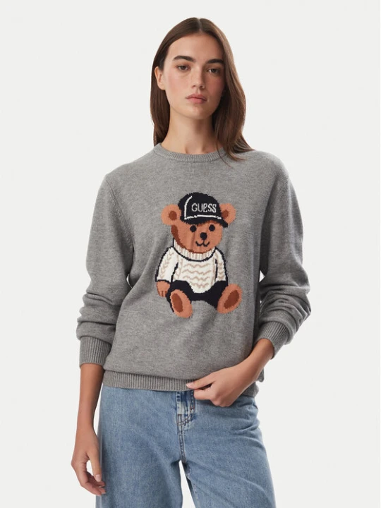 Foto del prodotto Guess Maglione W6BR84 Z1927 Grigio Regular Fit