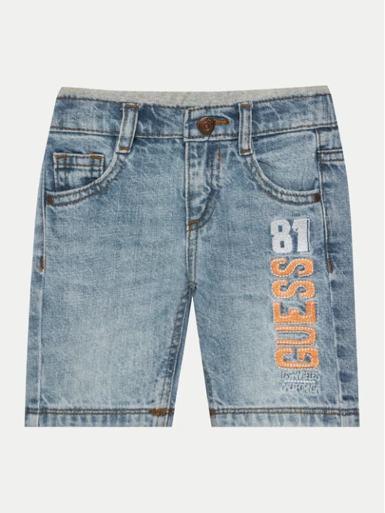 Foto del prodotto Guess Pantaloncini di jeans N5GD01 D41E0 Blu Regular Fit