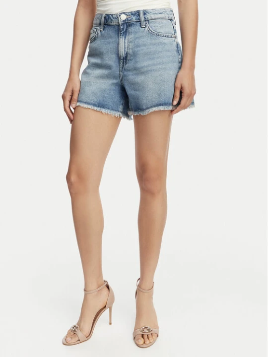 Foto del prodotto Guess Pantaloncini di jeans W6GD74 D0726 Blu Regular Fit
