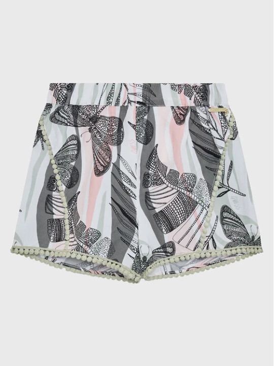 Foto del prodotto Guess Pantaloncini di tessuto J3GD05 WFBN0 Verde Relaxed Fit
