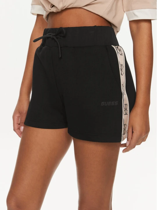 Foto del prodotto Guess Pantaloncini sportivi Britney V3GD13 KB3P2 Nero Loose Fit