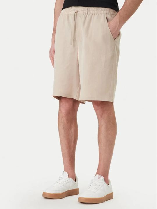Foto del prodotto Guess Pantaloncini sportivi F6GD01 WN202 Crema Regular Fit
