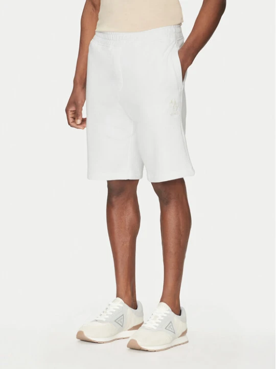 Foto del prodotto Guess Pantaloncini sportivi M5GD10 KCN01 Bianco Regular Fit