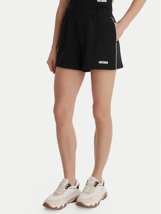 Foto del prodotto Guess Pantaloncini sportivi V6GD08 K3004 Nero Relaxed Fit