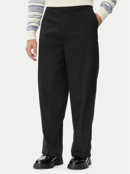Foto del prodotto Guess Pantaloni chino M5YB60 WGCV1 Nero Wide Leg
