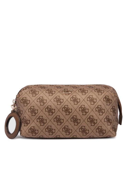 Foto del prodotto Guess Pochette per cosmetici Adrian Logo Travel TWNB21 68851 Marrone chiaro