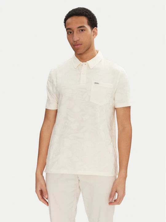 Foto del prodotto Guess Polo M5GP08 KCSJ0 Écru Regular Fit Crema