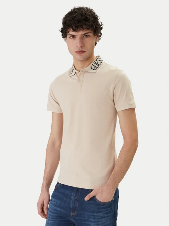 Foto del prodotto Guess Polo M6GP66 K3070 Beige Slim Fit