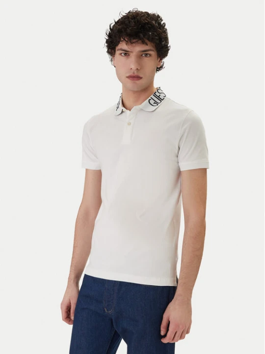 Foto del prodotto Guess Polo M6GP66 K3070 Bianco Slim Fit