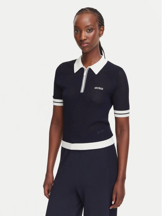 Foto del prodotto Guess Polo V6GR04 Z0725 Blu scuro Regular Fit