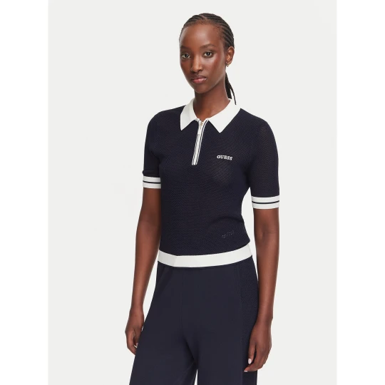 Foto del prodotto Guess Polo V6GR04 Z0725 Blu scuro Regular Fit