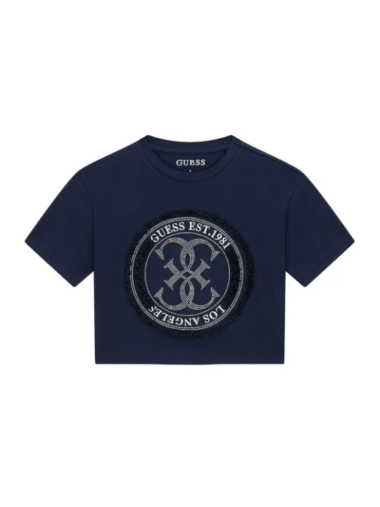 Foto del prodotto Guess T-shirt J6GI07 K6YW4 Blu scuro Relaxed Fit
