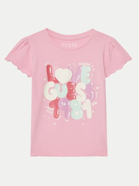 Foto del prodotto Guess T-shirt K5GI15K6YW4 Rosa Regular Fit