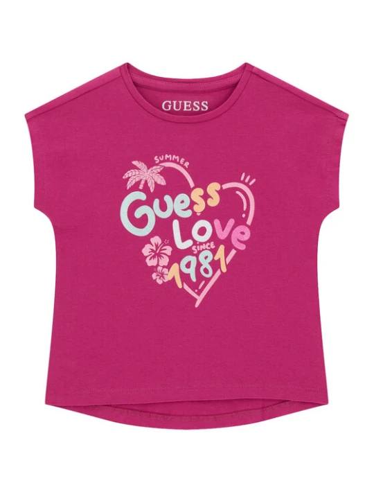 Foto del prodotto Guess T-shirt K6GI03 K6YW4 Rosa scuro Regular Fit