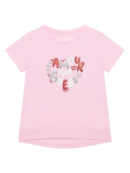 Foto del prodotto Guess T-shirt K6RI02 K6YW4 Rosa Relaxed Fit