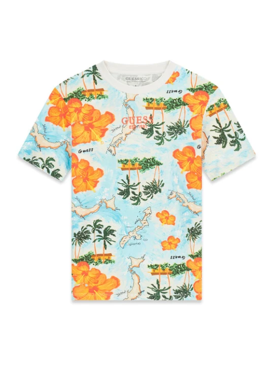 Foto del prodotto Guess T-shirt L6GI14 K8HM4 Multicolore Relaxed Fit