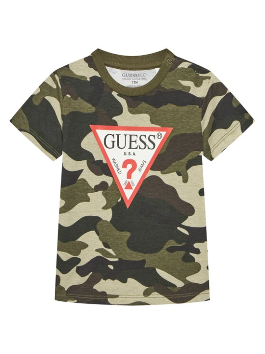 Foto del prodotto Guess T-shirt N5YI04 K8HM4 Verde Regular Fit