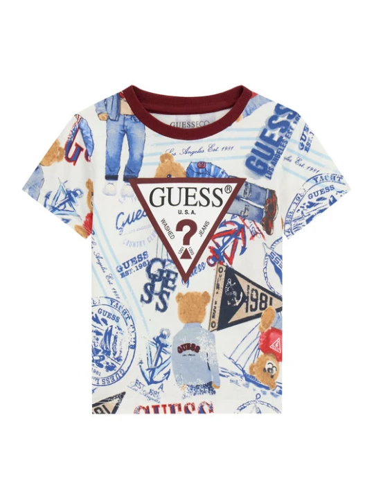 Foto del prodotto Guess T-shirt N6RI04 K8HM4 Multicolore Regular Fit
