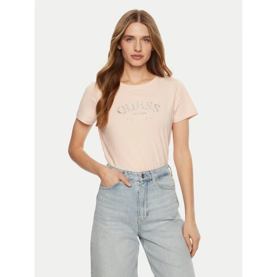 Foto del prodotto Guess T-shirt V5RI16 J1314 Rosa Regular Fit