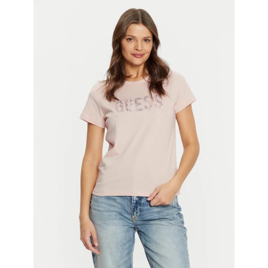 Foto del prodotto Guess T-shirt W5RI19 I3Z14 Beige Regular Fit