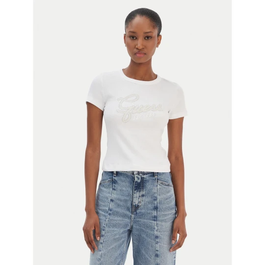 Foto del prodotto Guess T-shirt W6RI22 KA0H1 Bianco Slim Fit