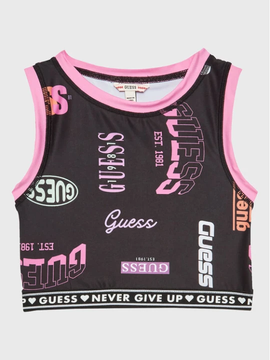 Foto del prodotto Guess Top J3RI02 MC01P Nero Slim Fit