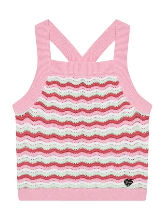 Foto del prodotto Guess Top J5GR06 Z3MR1 Rosa Regular Fit