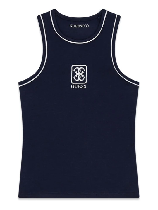 Foto del prodotto Guess Top J6GI11 K6YW4 Blu scuro Regular Fit