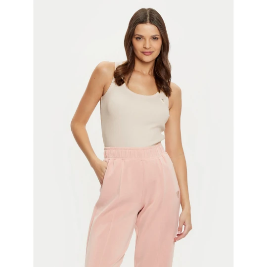 Foto del prodotto Guess Top V4YP06 K8RT2 Écru Regular Fit Crema
