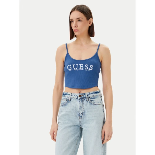 Foto del prodotto Guess Top V5GP16 K8RT2 Blu Regular Fit