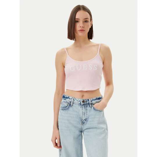 Foto del prodotto Guess Top V5GP16 K8RT2 Rosa Regular Fit